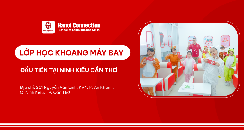 Lớp học Tiếng Anh khoang máy bay tại Cần Thơ